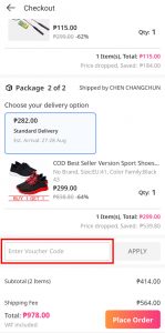 How to use Lazada voucher code Philippines in Lazada app