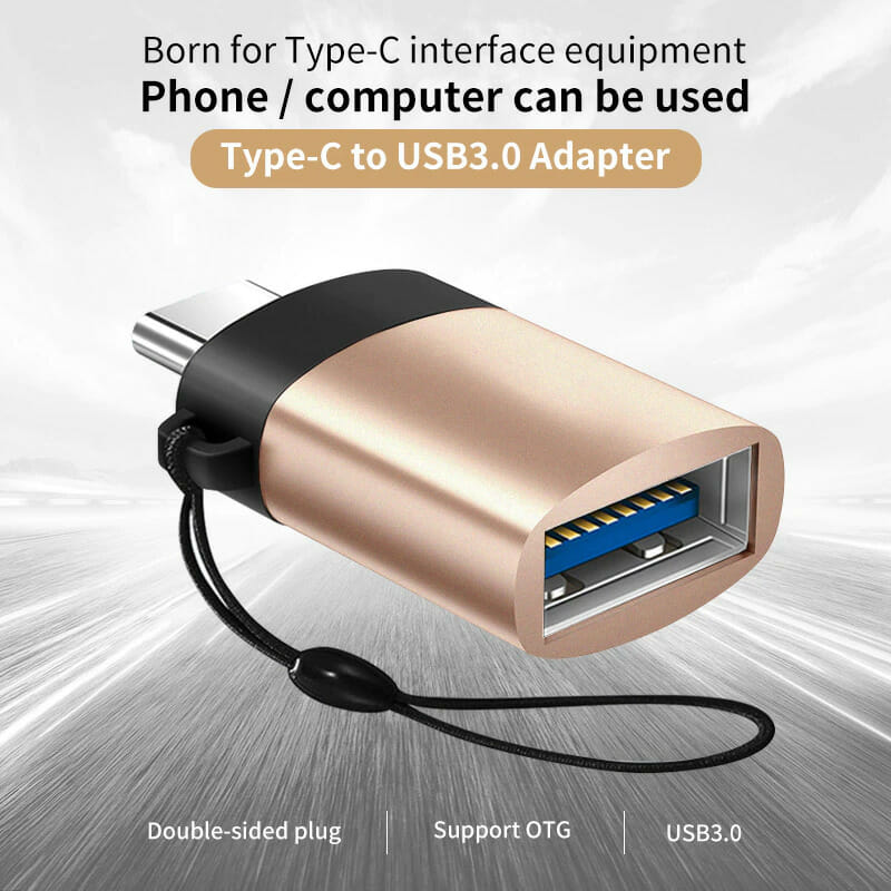 ANMONE USB C OTG Adapter Fast USB 3.0 to Type C Adapter for Macbook Pro Xiaomi Huawei Mini USB Adapter Type-C OTG Cable Converter