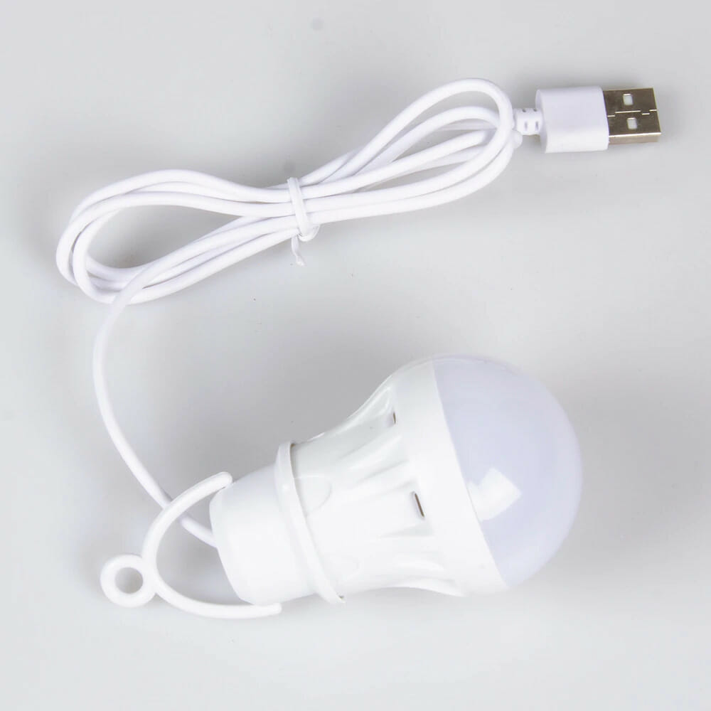 LED Lantern Portable Camping Lamp Mini Bulb 5V USB Power Book Light Reading Student Study Table Lamp Super Bright For Outdoor 30